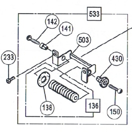 M1000 sada náhradných dielov - 533